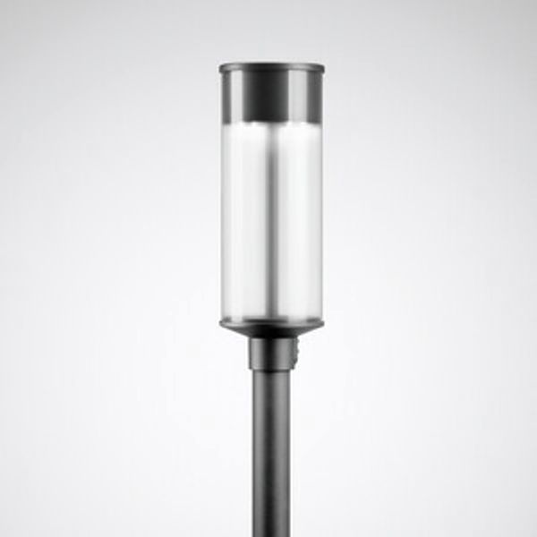 Post-top luminaires Lumantix Zylinder (LTX Z) CLO (normal) Lens Anthracite ET 17,50W 1800lm 70 asymmetric wide (AB2L) IP65 IK10 5 SDCM 7298440 image 1
