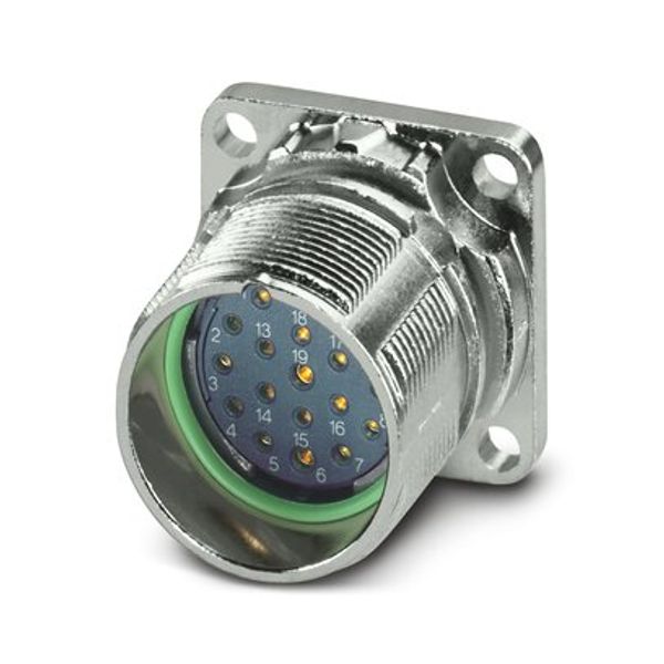 M23-1RS1N8AW500S - Device connector front mounting image 1