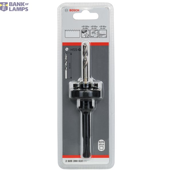 SDS-plus adapter 5/8" - 18 UNF, 32-210 mm image 2