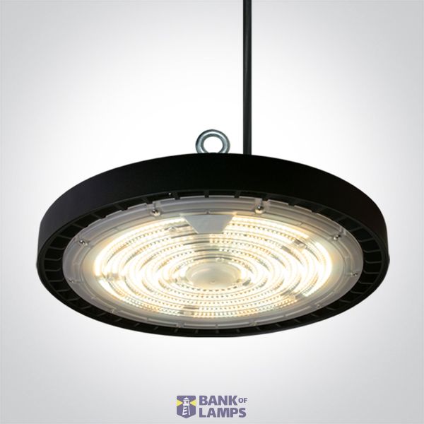 BLACK 150W CCTV PV BV UFO IP65 230V image 1