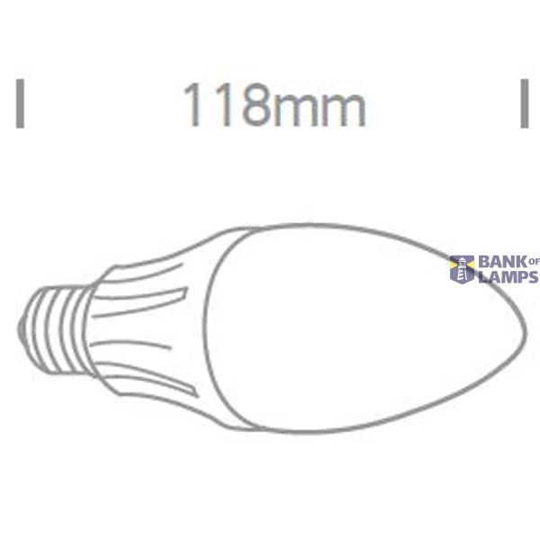 RETRO LED E27 4W EW 230V image 2