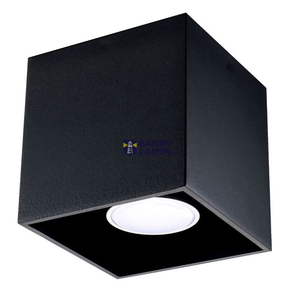 SPOT QUAD 1 BLACK GU10 1X40W IP20 image 2
