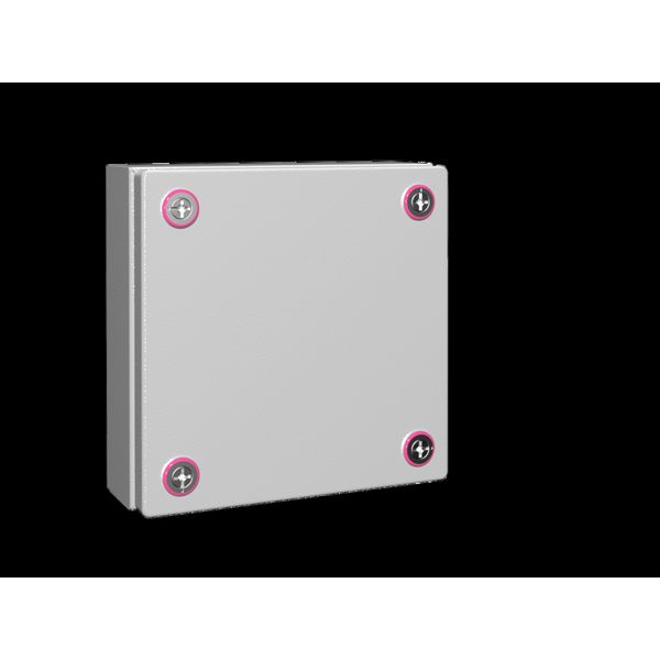 KX Terminal box, WHD: 200x200x80 mm, sheet steel image 2