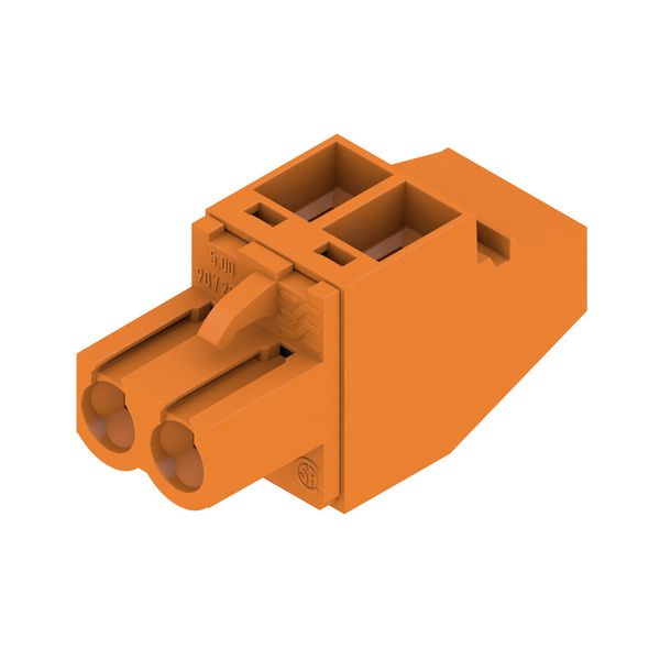 PCB plug-in connector, female plug, 5.00 mm, Number of poles: 2, 90°, Clamping yoke connection, Clamping range, max. : 4 mm², Box image 4