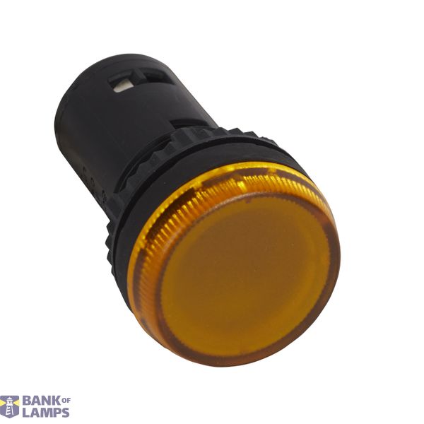 1-PCE PILOT LIGHT 24V YELLOW image 2