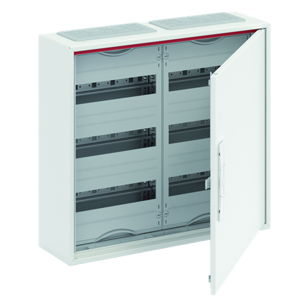 CA24V ComfortLine Compact distribution board, Surface mounting, 96 SU, Isolated (Class II), IP44, Field Width: 2, Rows: 4, 650 mm x 550 mm x 160 mm image 3