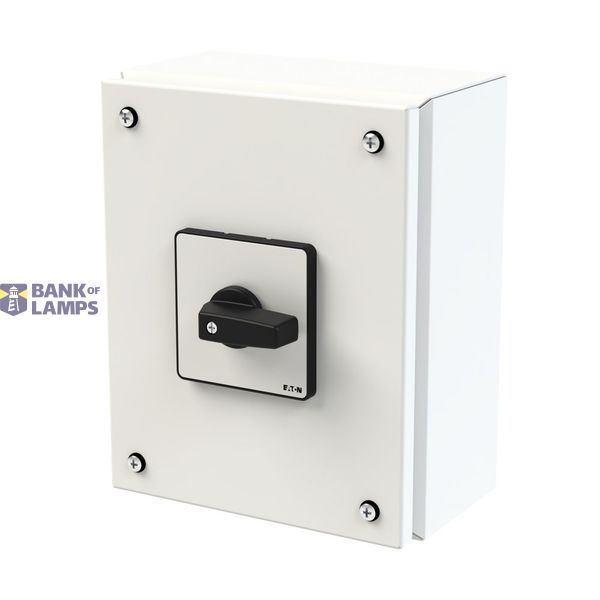 P3 Main switch, 80 A,Surface mounting, 4 pole, Form SE, Black, Short t image 2