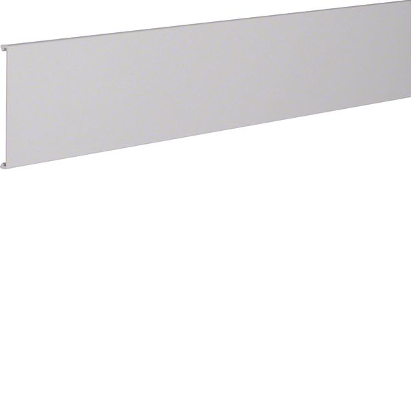 Lid made of PPO halogenfree for slotted panel trunking HNG 75mm light  image 1