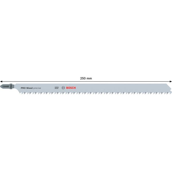 Jigsaw blade T 1044 DP Precision for Wood 3 pcs. image 1