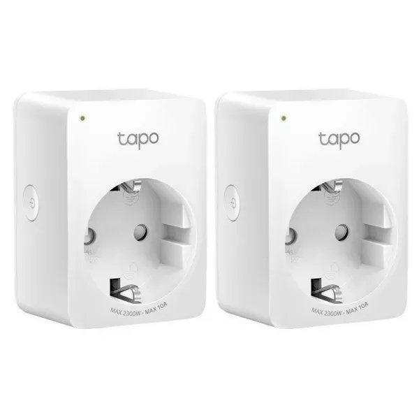 TP-LINK – TAPO P100(2-PACK)(EU) – Intelligent socket image 1