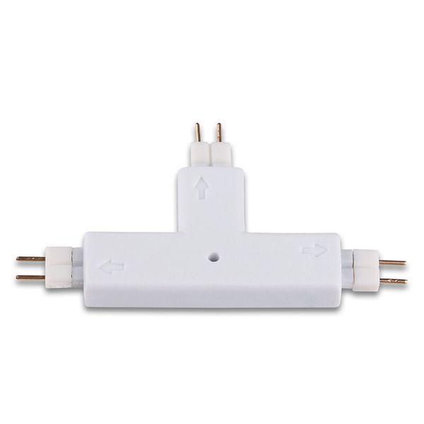 Connection connector T-shape for single-color LED strips 8 mm image 1