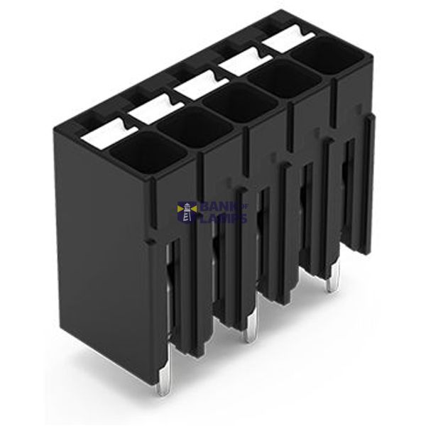 THR PCB terminal block push-button 1.5 mm² black image 1