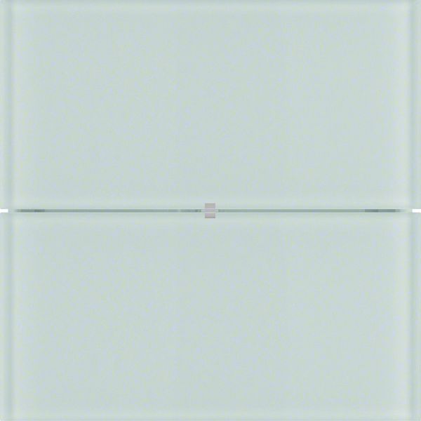 B.IQ push-button 2gang, KNX - B.IQ, glass p. white image 3