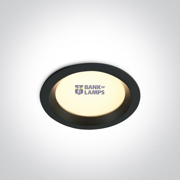 BLACK 15W CCTV IP54 230V image 1