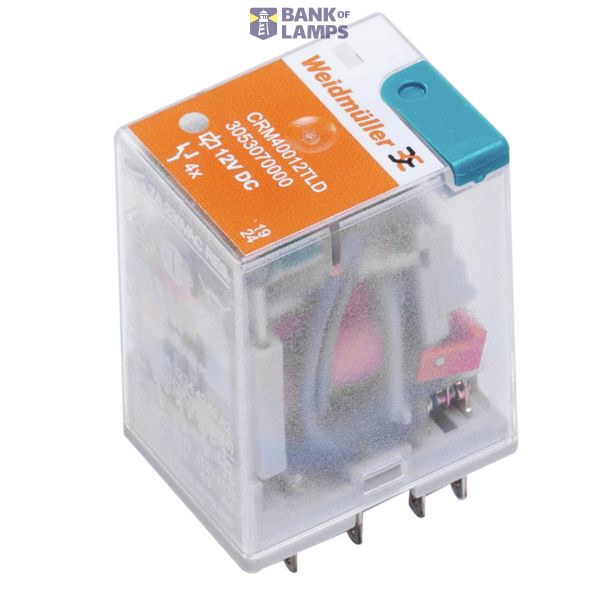 Industrial relay, 24 V DC, No, 4 CO contact (AgNi) , 250 V AC, 7 A, Pi image 1