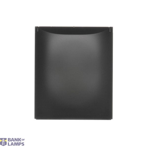 Quadruple socket outlet with SCHUKO earthing - IP44 version - flap in colour of the cover, 16A, Screw, black matt image 1