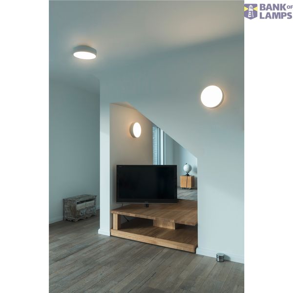 MEDO® 30, wall- and ceiling-mounted light, round, 2700/3000/4000K, 12W, trailing-edge phase, 110°, white image 2
