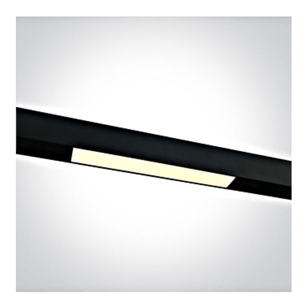 42100AL/B/W BLACK 15W LINEAR LIGHT WW 48V IP20 DALI MAXI image 1