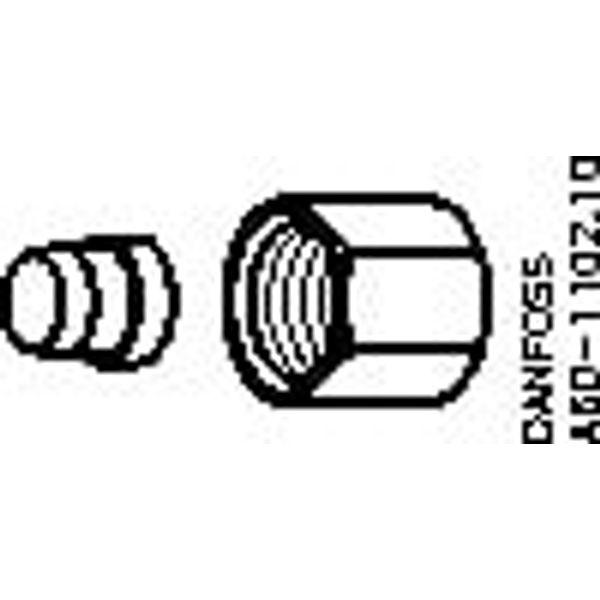 Nut And Ring For Cutt. Ring  Coupling image 1