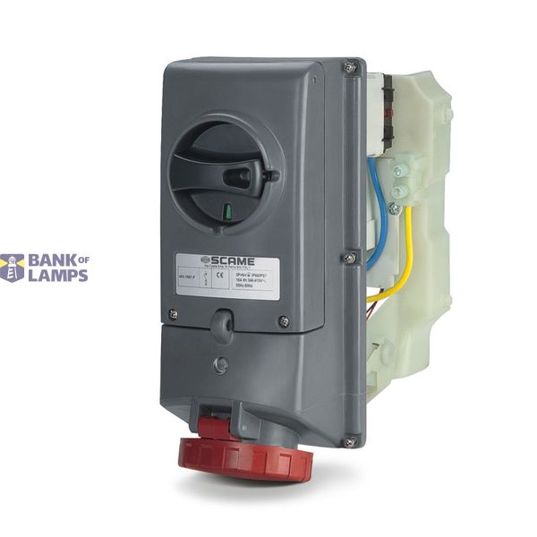 INTERLOCK.SOCKET 3P+N+E IP66/IP67 16A 6h image 5