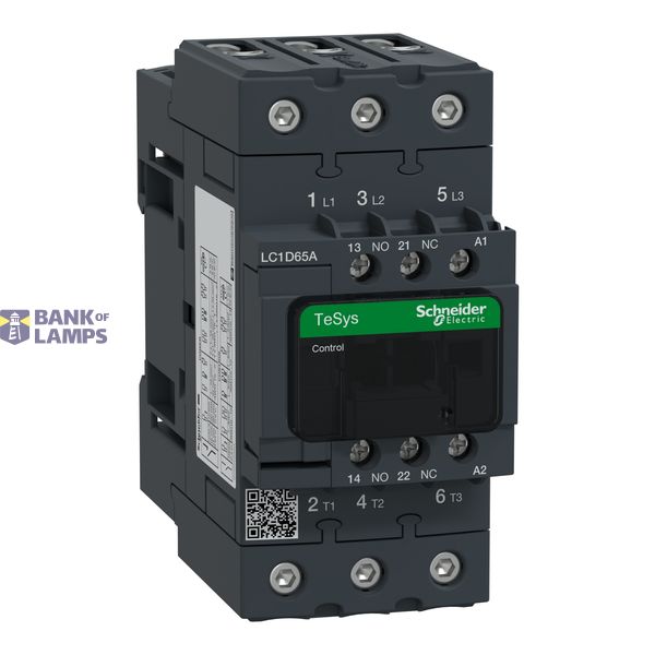 CONTACTOR 3P 65A AC3 440V 115VAC EVERLIN image 1