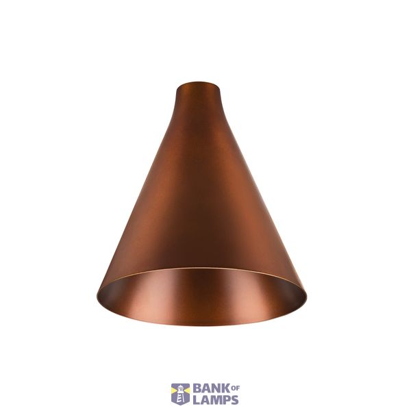 LALU® CONE 15, Lampshade, Mix&Match, H:17 cm, bronze image 1