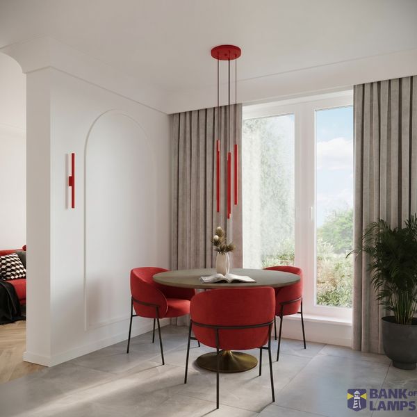 Wall lamp PASTELO 2 red image 6