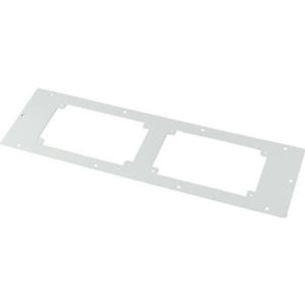 AFP-5-CS Bottom plate, for width = 500mm, 1 flange aperture F3A image 2