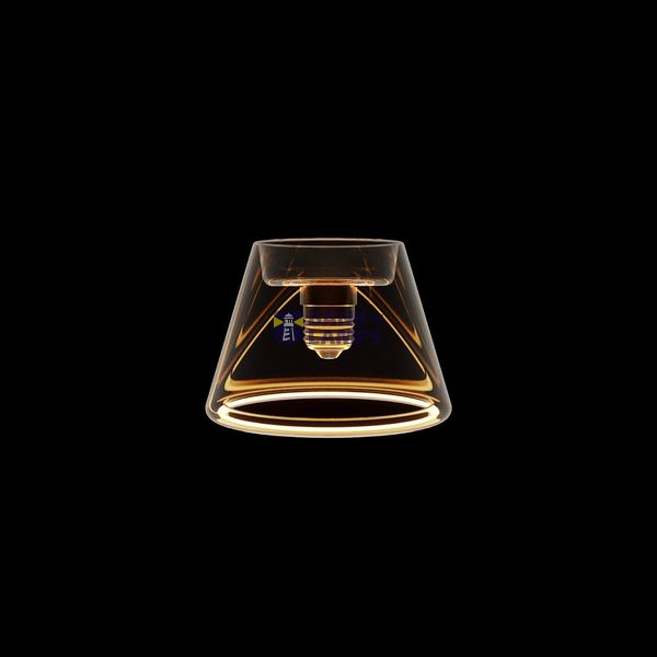 LED Clear Light Bulb Ghost Line CRI 90 Mini Cone 6W 500Lm E27 2200K Dimmable - G07 image 2