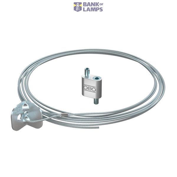 QWT UW 2 1M G Suspension wire with universal angle 2x1000mm image 1