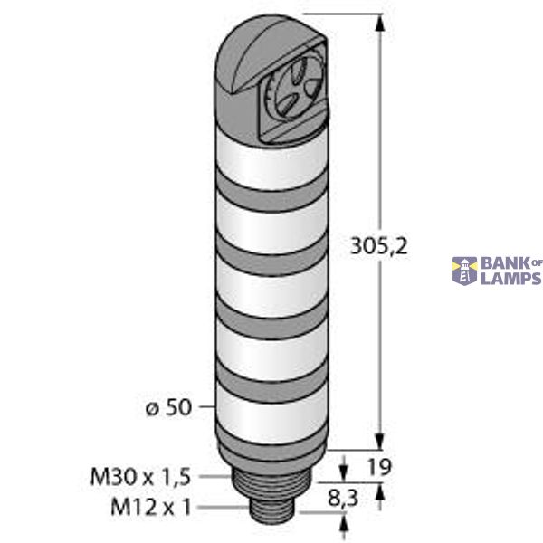 LED Signal Light Tower Light   TL50WGBYRALSKQ image 2