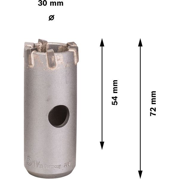 SDS-plus-9 core cutter 30 mm 30 x 50 x 72 mm, 6 image 2