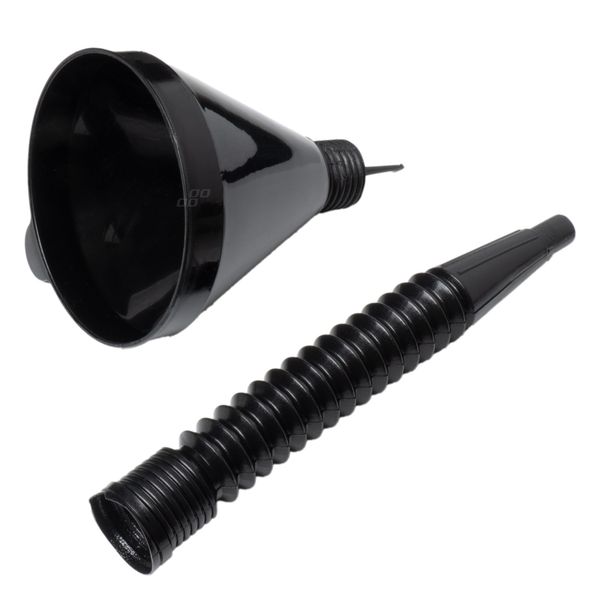 Funnel fuel- straight 2-parts black AMIO-02005 image 1
