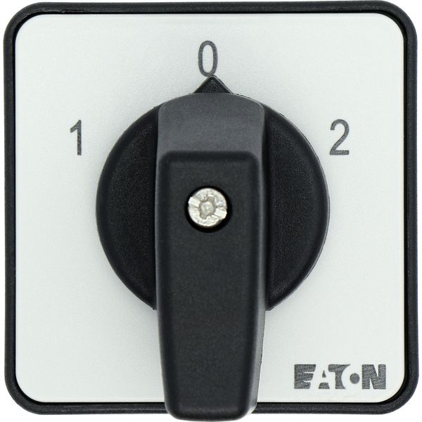 T0-3-8401/E Reversing switches, T0, 20 A, flush mounting, 3 contact unit(s), Contacts: 5, 60 °, maintained, With 0 (Off) position, 1-0-2, Design number 8401 image 35