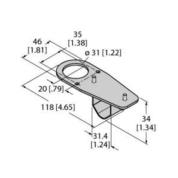 Accessories Mounting Bracket   SMB30FVK image 1
