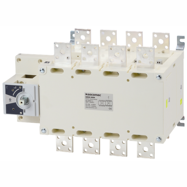 Load break switch SIRCO 8P 800A front operation w/o handle image 1