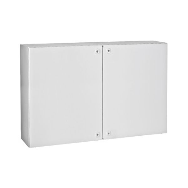 Wall-mounted enclosure 2 doors IP54 H=800 W=1200 D=300mm image 1