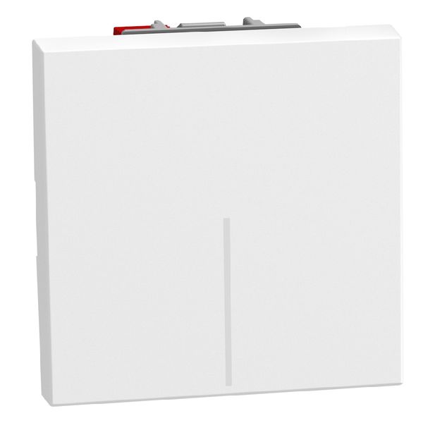 Light Now - pushbutton 1P NO 10A 2m white image 1
