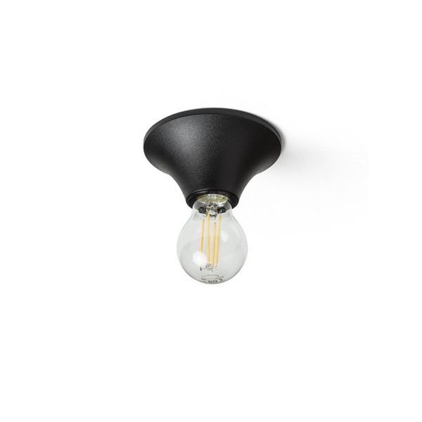 BOY ceiling black plastic 230V LED E27 11W IP44 image 1