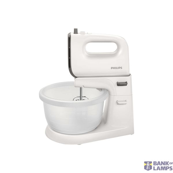 Philips | Mixer | HR3745/00 Series 5000 | Hand Mixer | 450 W | Number of speeds 5 | Turbo mode | White image 1
