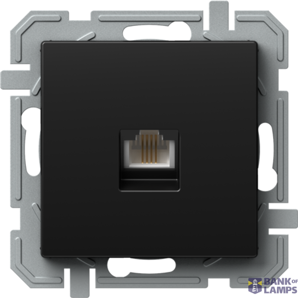 SOCKET TEL KS RJ11 6/4 BK XO 4417213 image 1