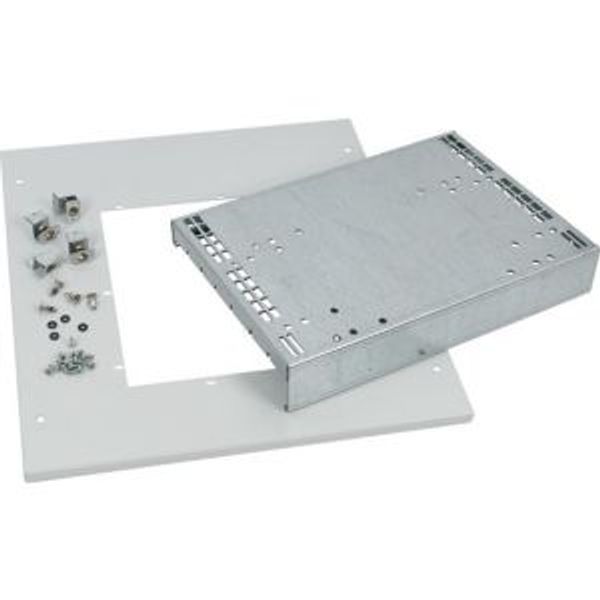 XMIX16/3__/04/06/F__/E+O/D Mounting kit, for IZMX16, 3p, fixed mounted design, WxD=425x600mm, +door, grey image 4
