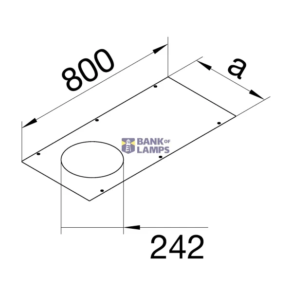 Cover R2 round 242mm for BKF/BKW 600x800 image 1