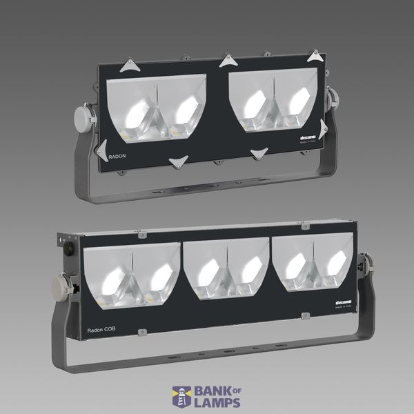 RADON HP 2155 LED 409W CLD RAL7021 image 1