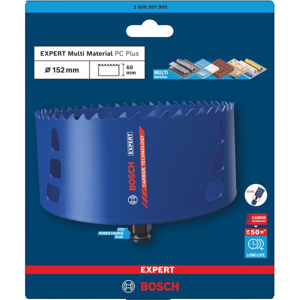 EXPERT Tough Material Hole Saw 152 mm image 1