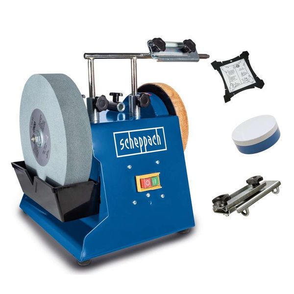 Whetstone Bench Grinder Tiger 2500 | 200W | 250mm Leather Honing Wheel image 1