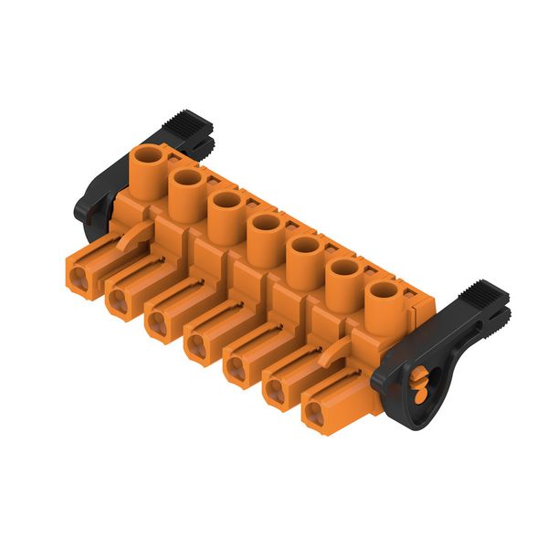 PCB plug-in connector, female plug, 7.62 mm, Number of poles: 7, 180°, Clamping yoke connection, Clamping range, max. : 4 mm², Box image 3