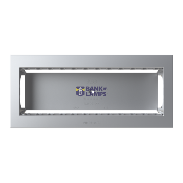 N2696 PL Box IP40 6M silver image 1