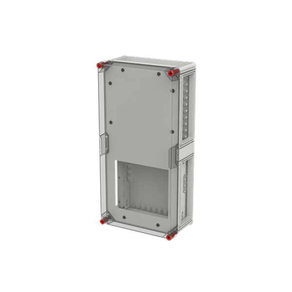 VB63VT-XZ2x160/3B Busbar-mounted fuse housing VMS63 2xNH00/8xE18/5xE27/4xE33 bottom image 2