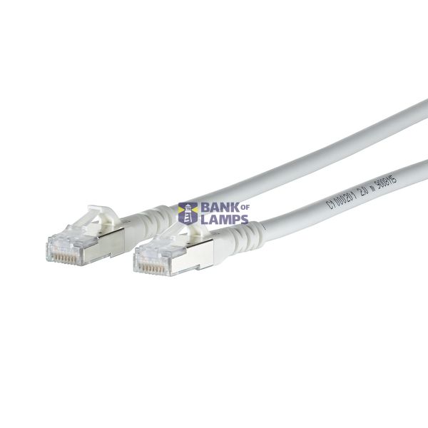 Patch cord Cat.6A AWG 26 30.0 m white image 1